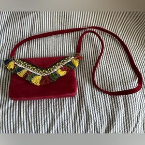 Exuma Anthropologie convertible clutch/crossbody. New without tags. 6x9